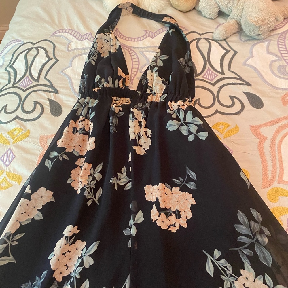 Floral maxi dress